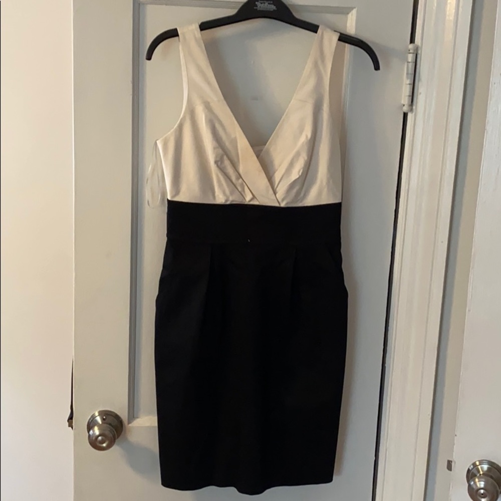 Black and White Cocktail Dress
